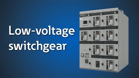 low voltage switchgear function.